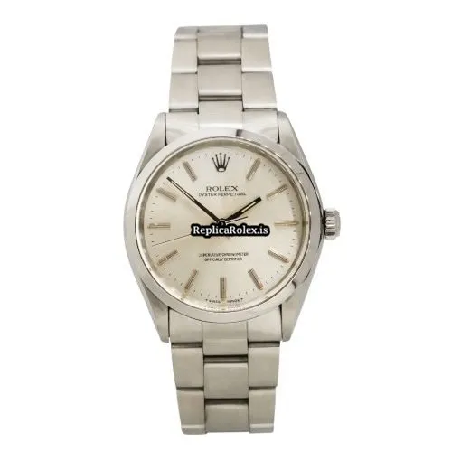 Well Made Replica Rolex Oyster Perpetual 34 1002 Automatic Movement 34mm Steel Case Watch - Image 2