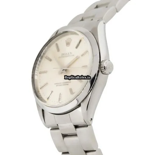 Well Made Replica Rolex Oyster Perpetual 34 1002 Automatic Movement 34mm Steel Case Watch - Image 3