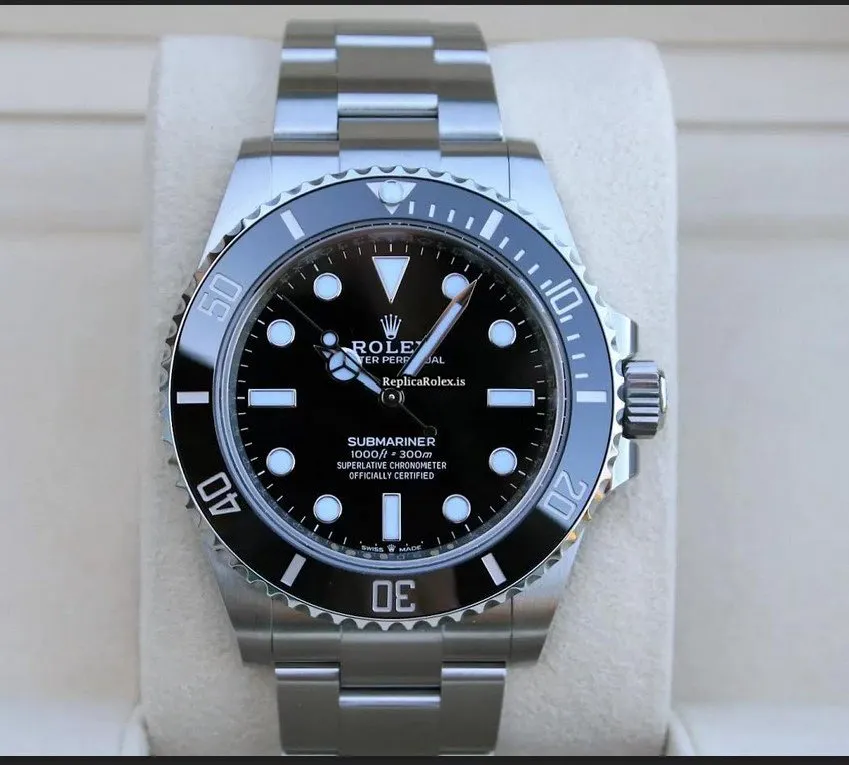 Marvellous Fake Rolex Submariner (no Date) 114060 Automatic Movement 40mm Steel Case Mens/unisex Watch - Image 2
