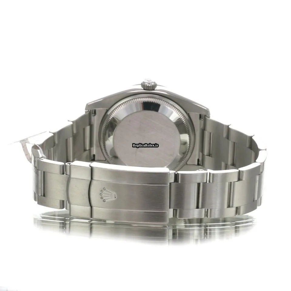 Incredible Fake Rolex Air King 114210 Caliber 3130 Automatic Movement 34x26mm Steel Case Mens/unisex Watch - Image 11