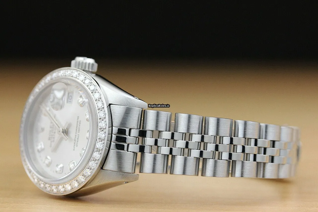 Durable Fake Rolex Lady-datejust 6917 Caliber 2030 Automatic Movement 26mm Steel Case Womens Watch - Image 4