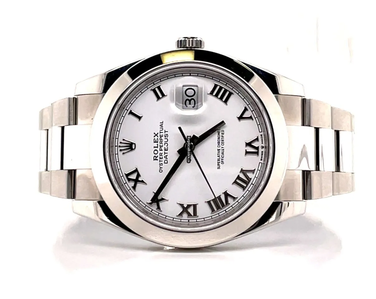 Good Knockoff Rolex Datejust 126300-0015 Caliber 3235 Automatic Movement 41mm Steel Case Mens/unisex Watch - Image 5