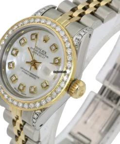 Excellent Replica Rolex Lady-datejust 69173 Caliber 2135 Automatic Movement 26mm Gold/steel Case Womens Watch