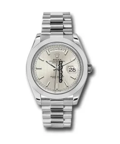 Incredible Replica Rolex Day-date 40 228206 Caliber 3255 Automatic Movement 40mm Platinum Case Mens/unisex Watch