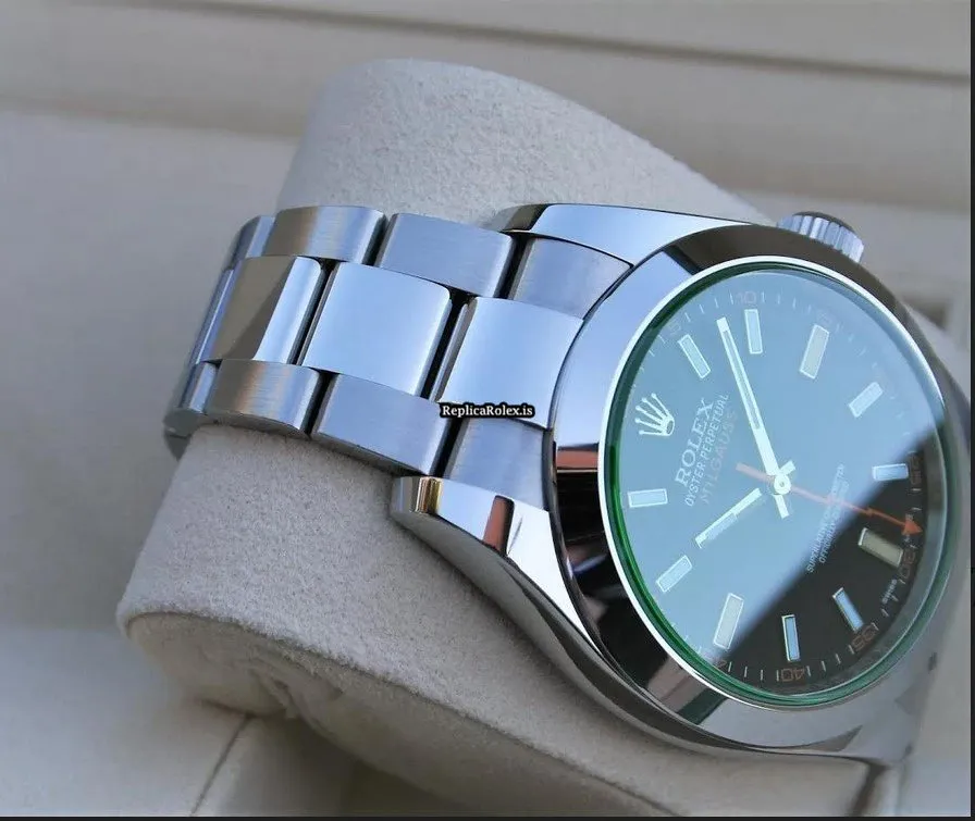 Epic Copies Rolex Milgauss 116400gv Caliber 3131 Automatic Movement 40mm Steel Case Mens/unisex Watch - Image 3