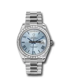 Ideal Fake Rolex Day-date 40 228396tbr Caliber 3255 Automatic Movement 40mm Platinum Case Mens/unisex Watch