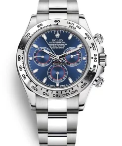 Trustworthy Replica Rolex Daytona 116509 Caliber 4130 Automatic Movement 40mm White Gold Case Mens/unisex Watch