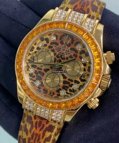 Good Replica Rolex Daytona 116598 Caliber 4130 Automatic Movement 40mm Yellow Gold Case Mens/unisex Watch