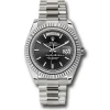 Epic Copies Rolex Day-date 40 228239 Caliber 3255 Automatic Movement 40mm White Gold Case Mens/unisex Watch