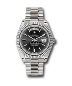 Epic Copies Rolex Day-date 40 228239 Caliber 3255 Automatic Movement 40mm White Gold Case Mens/unisex Watch