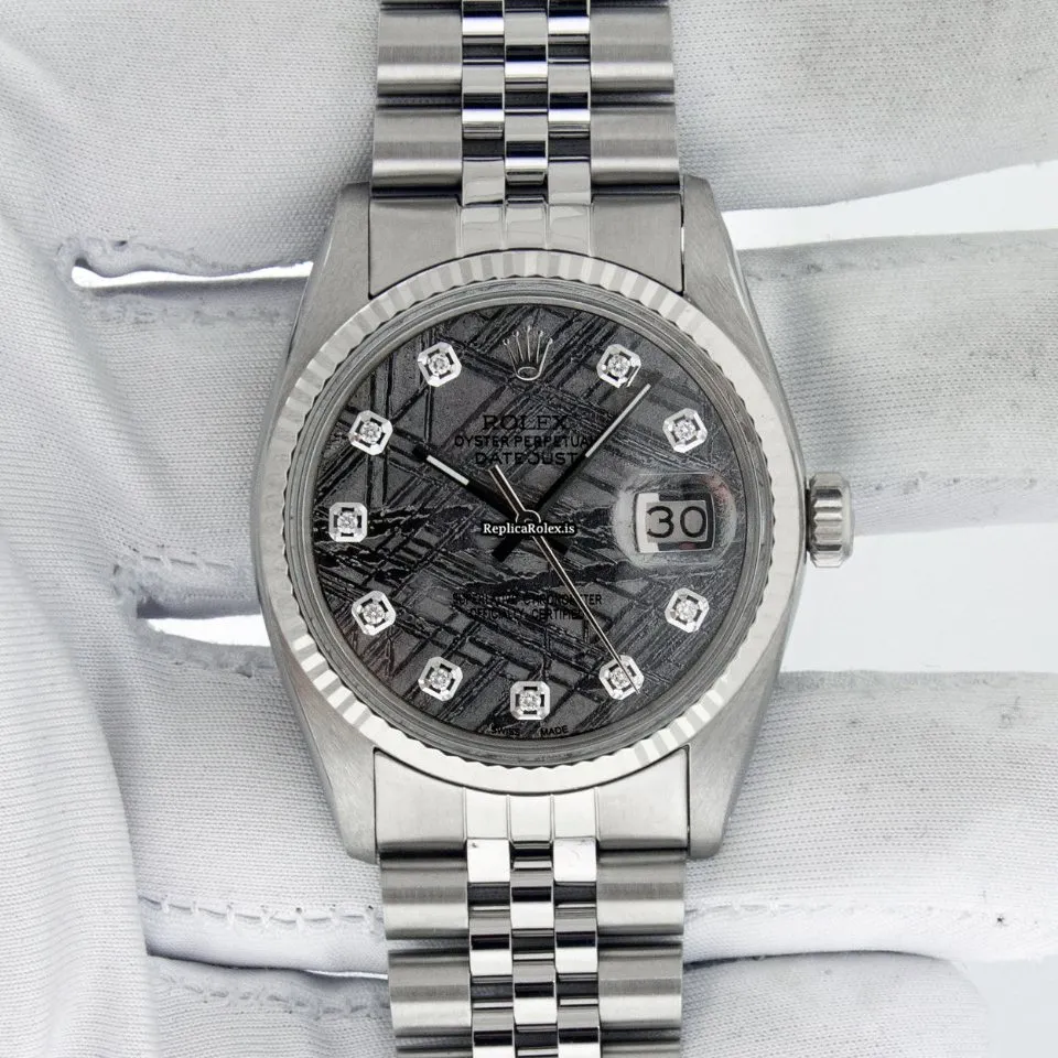 Fantastic Clone Rolex Datejust 16014 Caliber 3035 Automatic Movement 36mm Steel Case Womens Watch - Image 2