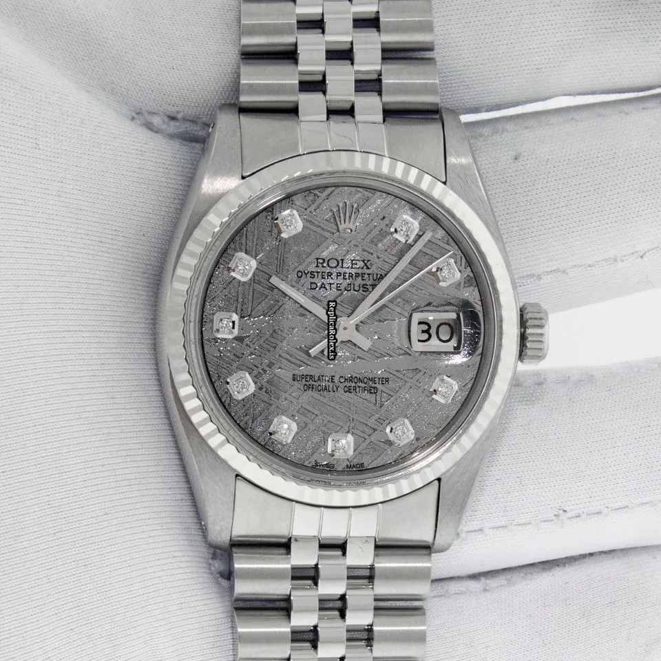 Fantastic Clone Rolex Datejust 16014 Caliber 3035 Automatic Movement 36mm Steel Case Womens Watch - Image 3