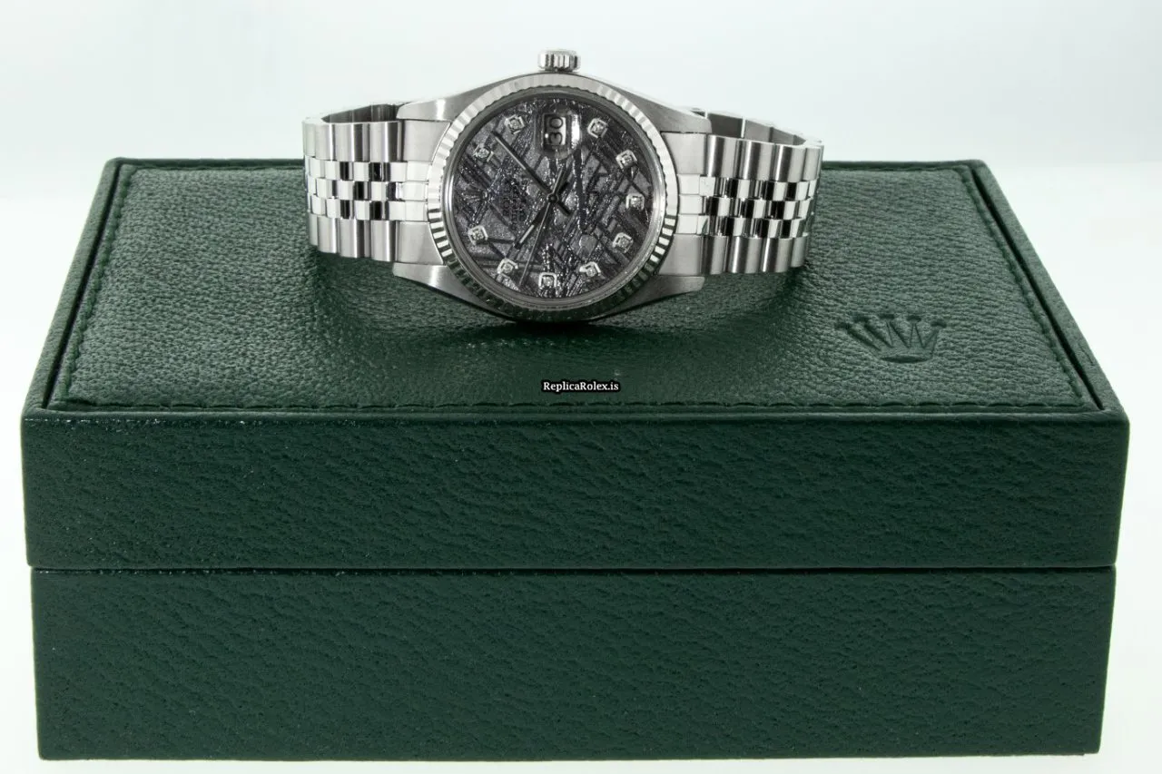 Fantastic Clone Rolex Datejust 16014 Caliber 3035 Automatic Movement 36mm Steel Case Womens Watch - Image 6