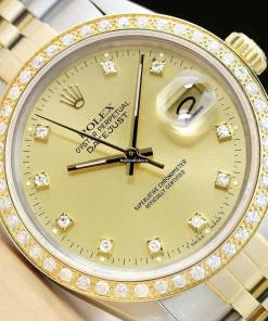 Defect Fake Rolex Datejust 16013 Caliber 3035 Automatic Movement 36mm Steel Case Mens/unisex Watch