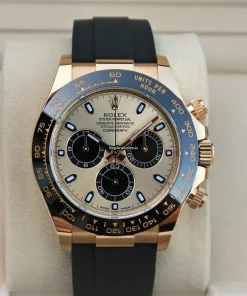 Wonderful Replica Rolex Daytona 116518ln Caliber 4130 Automatic Movement 40mm Yellow Gold Case Mens/unisex Watch