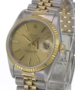 Mind-boggling Replica Rolex Datejust 16233 Caliber 3135 Automatic Movement 36mm Gold/steel Case Mens/unisex Watch