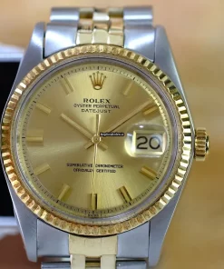 Popular Replica Rolex Datejust 1601 Caliber 1570 Automatic Movement 36mm Gold/steel Case Mens/unisex Watch