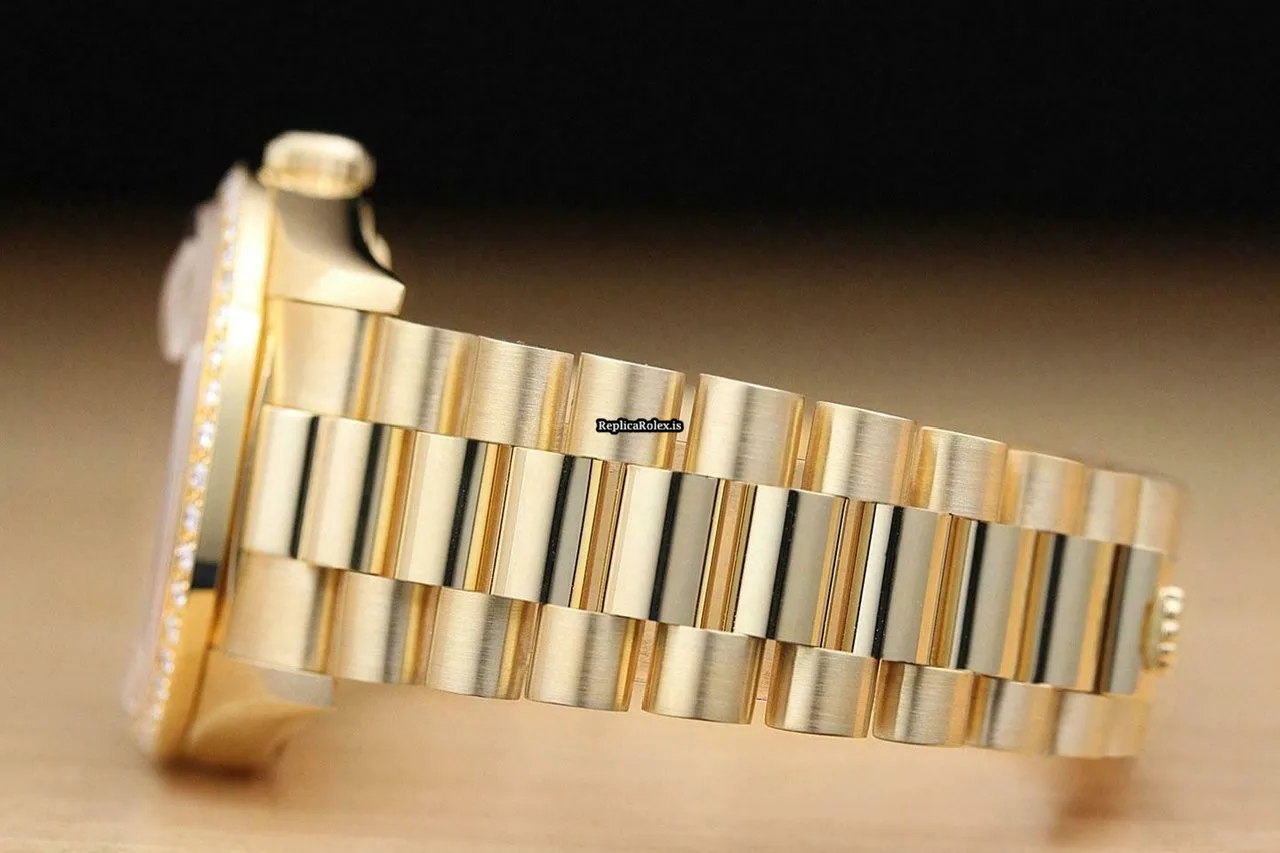 Wonderful Fake Rolex Day-date 36 18238 Caliber 3155 Automatic Movement 36mm Yellow Gold Case Mens/unisex Watch - Image 5