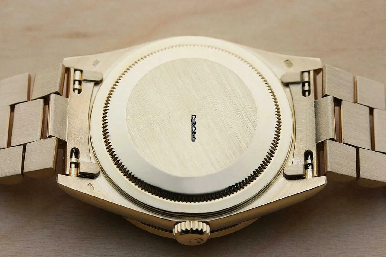 Wonderful Fake Rolex Day-date 36 18238 Caliber 3155 Automatic Movement 36mm Yellow Gold Case Mens/unisex Watch - Image 8