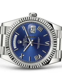 Well Made Replica Rolex Day-date 40 228239-0007 Caliber 3255 Automatic Movement 40mm White Gold Case Mens/unisex Watch