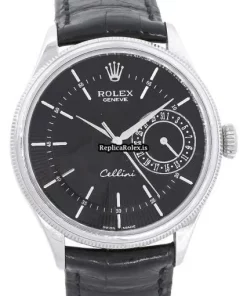 Incredible Replica Rolex Cellini Date 50519 Automatic Movement 39mm White Gold Case Watch