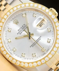 Lovely Replica Rolex Datejust 16233 Caliber 3135 Automatic Movement 36mm Steel Case Mens/unisex Watch