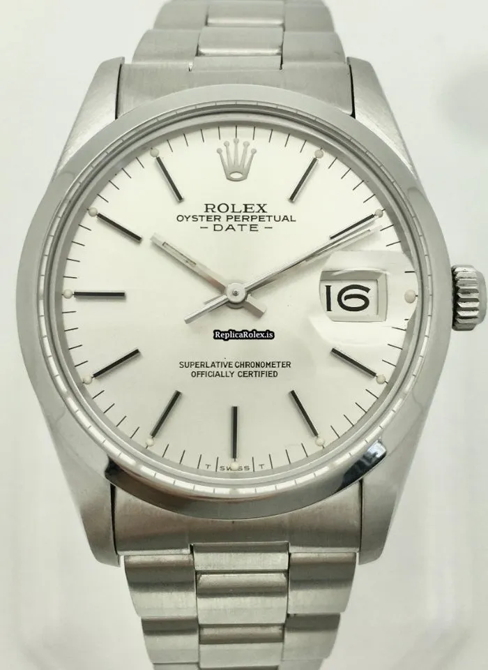 Superior Replica Rolex Oyster Perpetual Date 15000 Caliber 3035 Automatic Movement 34mm Steel Case Watch