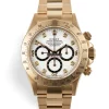 Well Made Replica Rolex Daytona 116528 Caliber 4130 Automatic Movement 40mm Yellow Gold Case Mens/unisex Watch