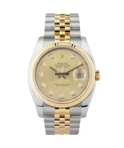 Incredible Knockoff Rolex Datejust 116233 Caliber 3135 Automatic Movement 36mm Gold/steel Case Mens/unisex Watch