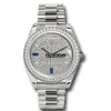 Aaa Imitation Rolex Day-date 40 228349rbr Caliber 3255 Automatic Movement 40mm White Gold Case Mens/unisex Watch