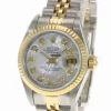 Nice Copies Rolex Lady-datejust 69173 Caliber 2135 Automatic Movement 26mm Gold/steel Case Womens Watch