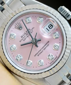 Remarkable Replica Rolex Lady-datejust 69174 Caliber 2135 Automatic Movement 26mm Steel Case Womens Watch