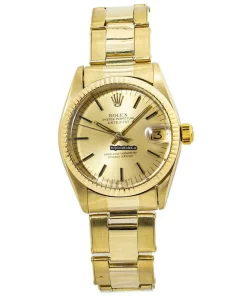 Lovely Replica Rolex Datejust 6827 Automatic Movement 31mm Yellow Gold Case Mens/unisex Watch