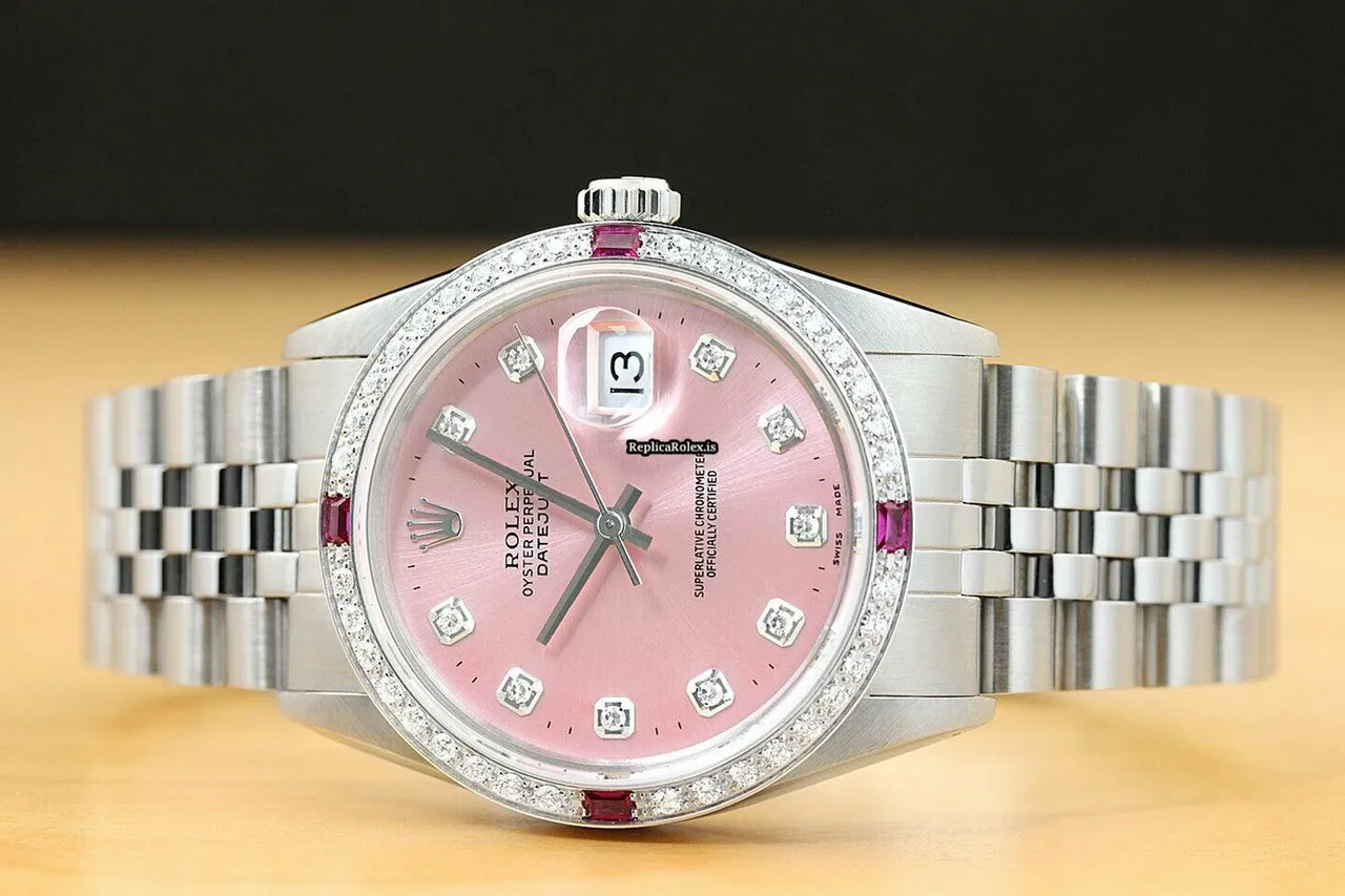 Recommend Fake Rolex Datejust 16014 Caliber 3035 Automatic Movement 36mm Steel Case Mens/unisex Watch - Image 3