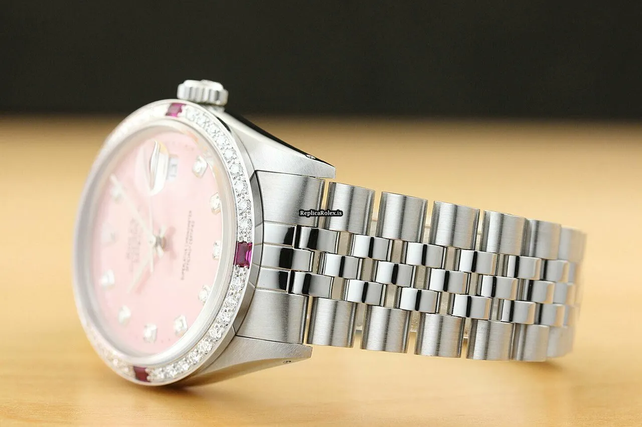 Recommend Fake Rolex Datejust 16014 Caliber 3035 Automatic Movement 36mm Steel Case Mens/unisex Watch - Image 4