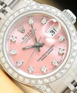 Distinctive Fake Rolex Lady-datejust 69174 Caliber 2135 Automatic Movement 26mm Steel Case Womens Watch