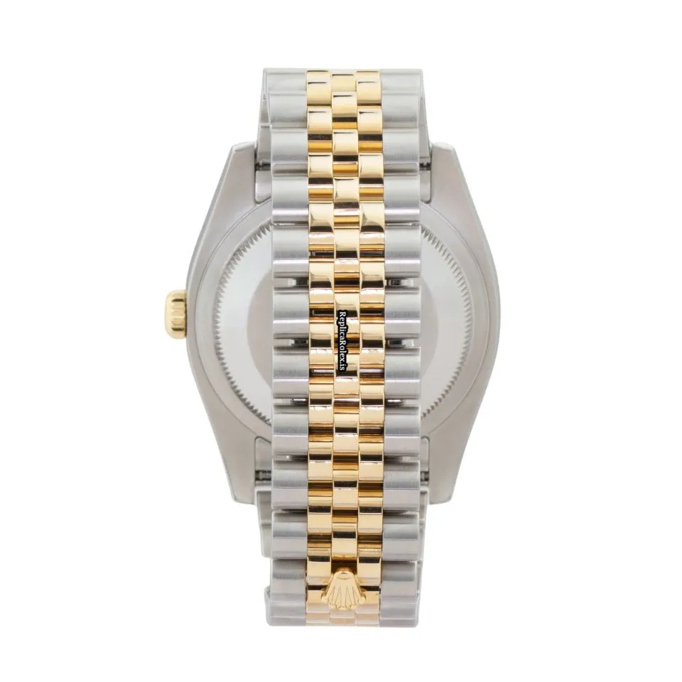 Incredible Replica Rolex Datejust 116233 Caliber 3135 Automatic Movement 36mm Gold/steel Case Mens/unisex Watch - Image 4