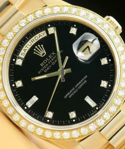 Remarkable Replica Rolex Day-date 36 18238 Caliber 3155 Automatic Movement 36mm Yellow Gold Case Mens/unisex Watch