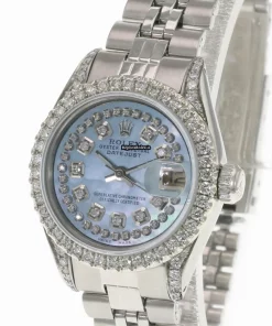 Fabulous Copy Rolex Lady-datejust 69174 Caliber 2135 Automatic Movement 26mm Steel Case Womens Watch