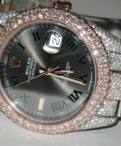 Remarkable Replica Rolex Datejust II Self Winding Automatic 41mm Gold/steel Case Mens/unisex Watch