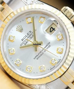 High-end Fake Rolex Lady-datejust 69173 Caliber 2135 Automatic Movement 26mm Steel Case Womens Watch