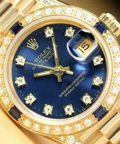 Aaa Replica Rolex Lady-datejust 69178 Caliber 2135 Automatic Movement 26mm Yellow Gold Case Womens Watch