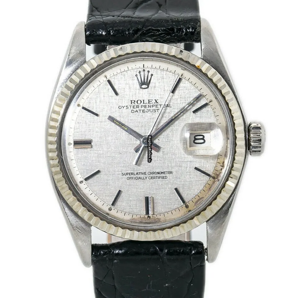 Cool Replica Rolex Datejust 1371 Automatic Movement 36mm Steel Case Mens/unisex Watch - Image 4