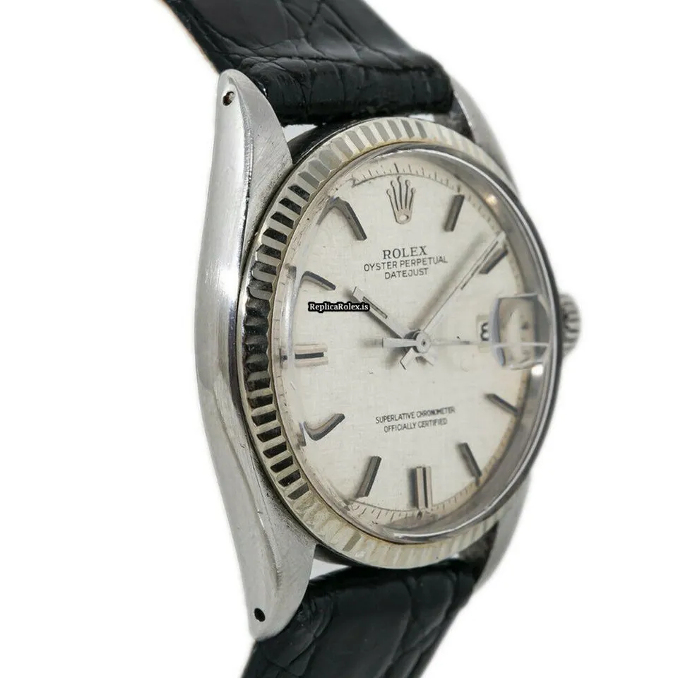 Cool Replica Rolex Datejust 1371 Automatic Movement 36mm Steel Case Mens/unisex Watch - Image 5