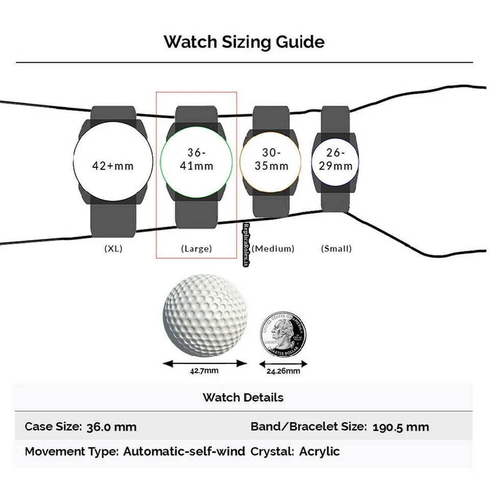 Cool Replica Rolex Datejust 1371 Automatic Movement 36mm Steel Case Mens/unisex Watch - Image 6