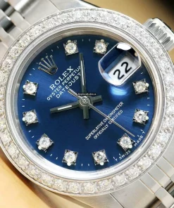 Superb Fake Rolex Lady-datejust 69174 Caliber 2135 Automatic Movement 26mm Steel Case Womens Watch