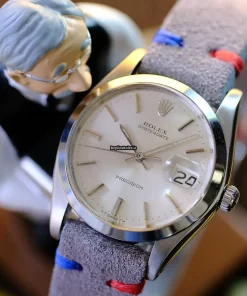 Well Made Replica Rolex Oyster Precision 6694 Caliber 1225 Manual Winding Movement 34x40mm Steel Case Mens/unisex Watch