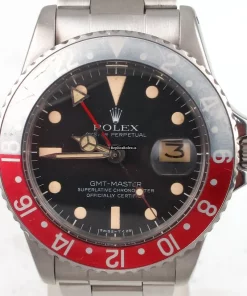 Inexpensive Replica Rolex Gmt-master 1675 Caliber 1570 Automatic Movement 40mm Steel Case Mens/unisex Watch