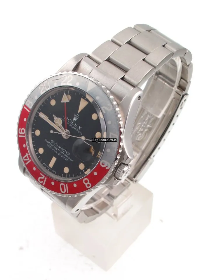 Inexpensive Replica Rolex Gmt-master 1675 Caliber 1570 Automatic Movement 40mm Steel Case Mens/unisex Watch - Image 4