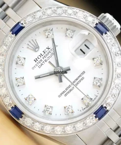 Wholesale Replica Rolex Lady-datejust 69174 Caliber 2135 Automatic Movement 26mm Steel Case Womens Watch